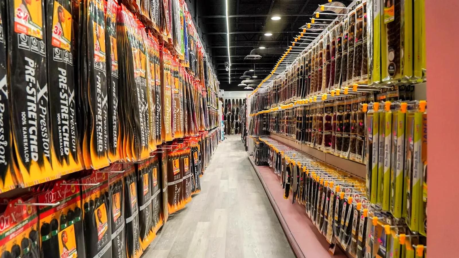 Inside Nova Beauty Supply on Bearss Avenue