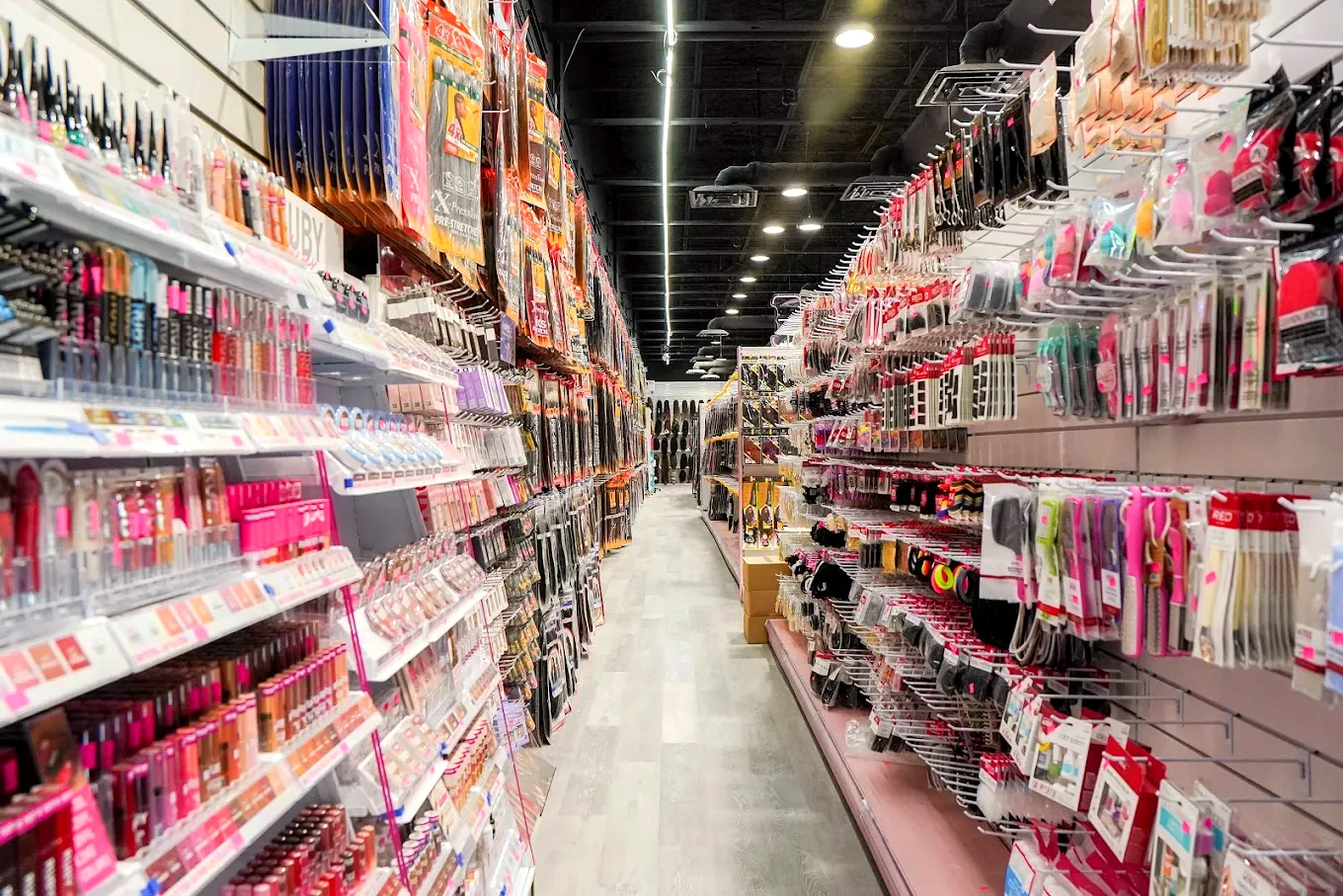 Cosmetics at Nova Beauty Supply Tampa